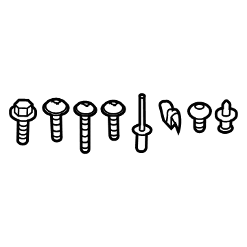Audi 4M8-098-627 Hardware Kit Audi 4M8-098-627 Hardware Kit