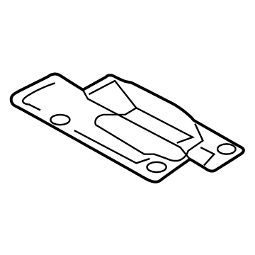 Audi 4K0-804-172-E Muffler Shield 4K0-804-172-E Audi Muffler Shield Illustration 1 of 1