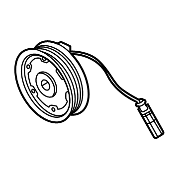 Audi A/C Compressor Clutch - 3WA-820-811