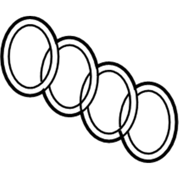 Audi Q7 Emblem - 4L0-853-601-2ZZ