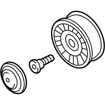 Audi Timing Belt Idler Pulley - 07D-145-276-C