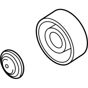 Audi Timing Belt Idler Pulley - 07P-145-276