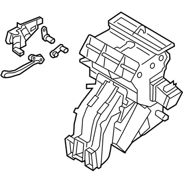 Audi 5Q1-820-353-L Air Distributor 5Q1-820-353-L Audi Air Distributor Illustration 1 of 1