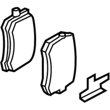 Audi S6 Brake Pads - 3AA-698-451-B