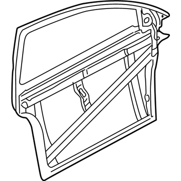 Audi 4B0-837-754-D-03C Inner Panel Audi 4B0-837-754-D-03C Inner Panel