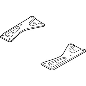 Audi 9J1-407-129-E Plate Audi 9J1-407-129-E Plate