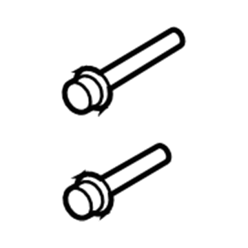 Audi N-910-280-02 Power Steering Pump Upper Bolt N-910-280-02 Audi Power Steering Pump Upper Bolt Illustration 1 of 1