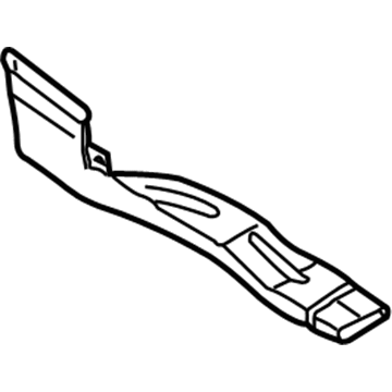 Audi 4F0-819-830 Front Duct Audi 4F0-819-830 Front Duct