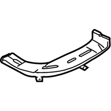 Audi 4F0-819-812 Rear Duct Audi 4F0-819-812 Rear Duct