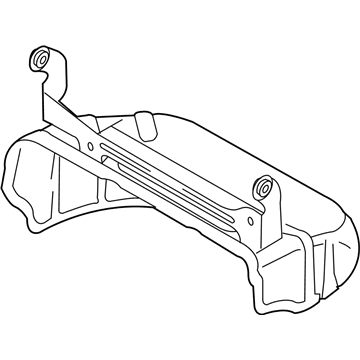 Audi A3 Quattro Exhaust Heat Shield - 022-253-035-AF