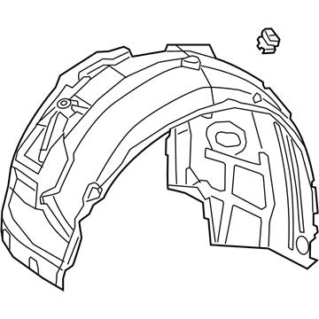 Audi S8 Wheelhouse - 4N0-821-192-D