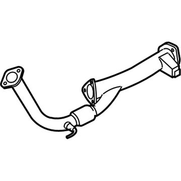 Audi S8 Exhaust Pipe - 4E0-253-154