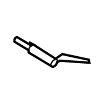 Audi S8 Muffler Strap - 4E0-253-662-F