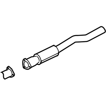 Audi S8 Exhaust Pipe - 4E0-253-350