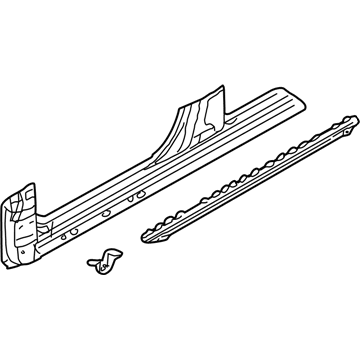Audi 4Z7-809-847 Outer Rocker Panel Audi 4Z7-809-847 Outer Rocker Panel
