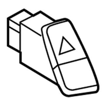 Audi Hazard Warning Switch - 8K1-941-509-V10