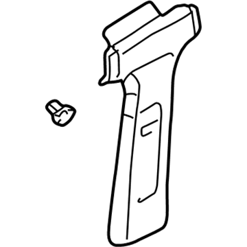 Audi 4B0-867-243-H-1N1 Center Pillar Trim Audi 4B0-867-243-H-1N1 Center Pillar Trim