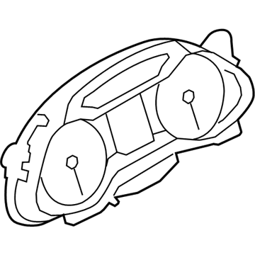 Audi A5 Quattro Tachometer - 8T0-920-983-F