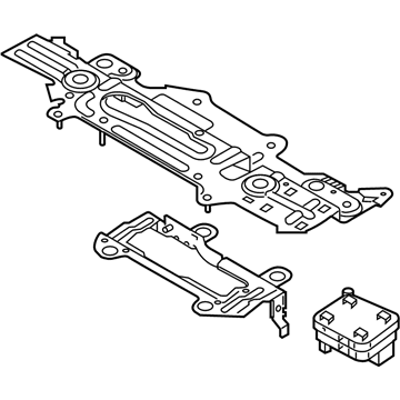 Audi Suspension Control Module - 80A-698-999