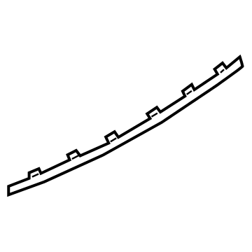 Audi 4N0-853-551-2ZZ Center Molding