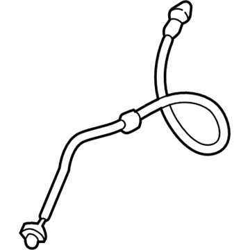 Audi TTS Quattro Hydraulic Hose - 8S0-611-701-B
