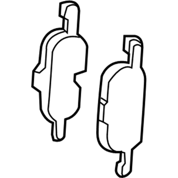 Audi TTS Quattro Brake Pads - 8S0-698-151-G