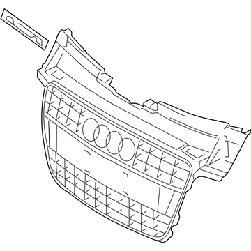 Audi R8 Grille - 420-853-651-B-T94