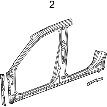 Audi 4J3-809-839 Aperture Panel Audi 4J3-809-839 Aperture Panel