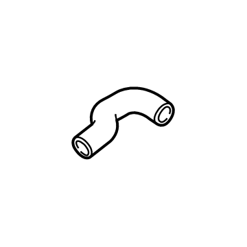 Audi 80B-819-372-A Connector Hose Audi 80B-819-372-A Connector Hose
