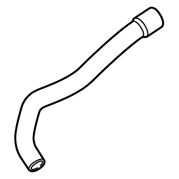 Audi 80A-819-370-B Water Hose