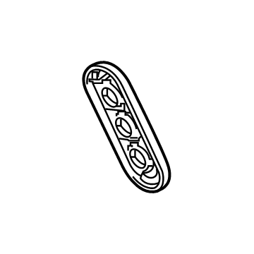 Audi 80A-122-291-AK Water Hose Grommet Audi 80A-122-291-AK Water Hose Grommet