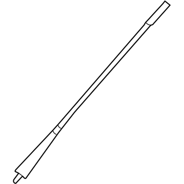 Audi A4 Quattro Antenna Mast - 3A0-051-849-C