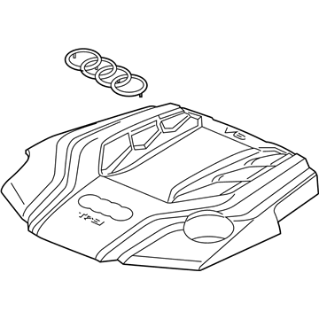 Audi A6 Quattro Engine Cover - 06M-103-925-N