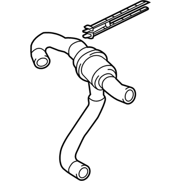 Audi RS5 Radiator Hose - 8K0-121-030-B