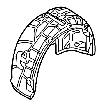 Audi S5 Wheelhouse - 8W6-810-172-A