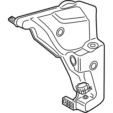 Audi Q5 Windshield Washer Fluid Reservoir - 8R0-955-453-D