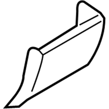 Audi 4L0-854-959-A-1RR Lower Molding Audi 4L0-854-959-A-1RR Lower Molding