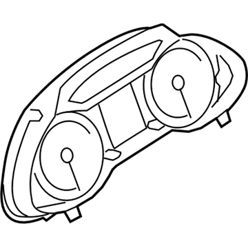 Audi Q5 Tachometer - 8R0-920-980-NX