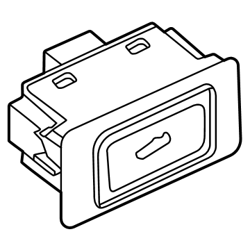 Audi Q6 e-tron Door Lock Switch - 85E-959-831-D-NV6