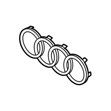 Audi Q6 e-tron Emblem - 85H-853-605-E-90A