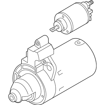 Audi A3 Starter - 02E-911-024-AX