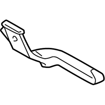 Audi A4 Air Duct - 8D0-819-802-B