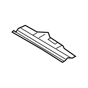 4M8-877-591 Audi Reinforcement Plate Illustration 1 of 1