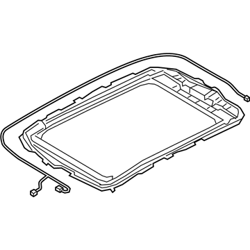 Audi SQ8 Sunroof Cable - 4M8-877-049-E
