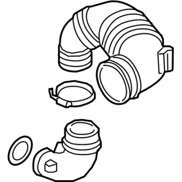Audi A3 Air Duct - 5WA-129-654-A