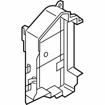 4KE-907-371 Audi Control Module Bracket Illustration 1 of 1