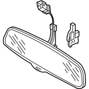 Audi S4 Car Mirror - 8T0-857-511-AF-QE2