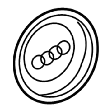 Audi A4 Quattro Wheel Cover - 8H0-601-165-B-7ZJ