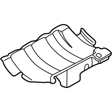 Audi Oil Pan Baffle - 06B-103-623-E