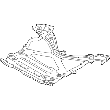 Audi Front Cross-Member - 8W7-399-347-H